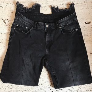 ✨SOLD✨Cheap Monday Boyfriend Black Jeans